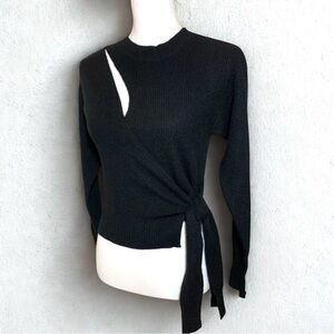 27 Miles Women 100% Cashmere Wrap Sweater Size XS